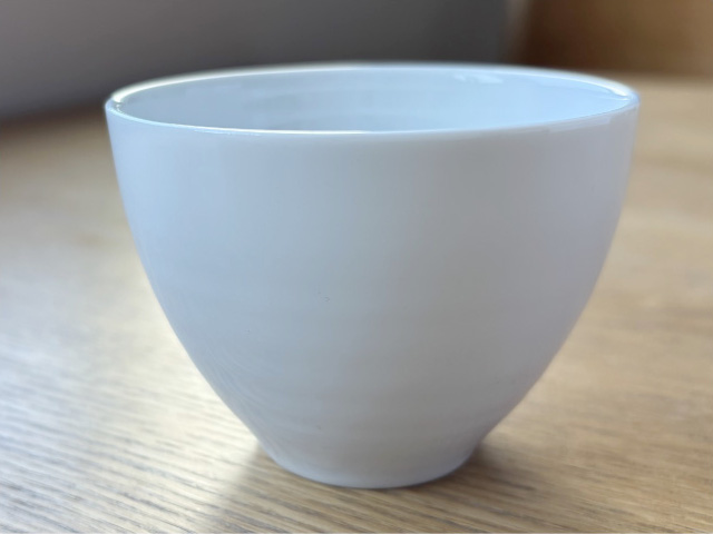 湯呑み 煎茶碗 白 無地 美濃焼