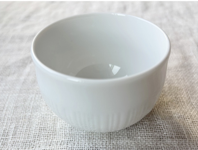 湯呑み  煎茶碗  白   無地  美濃焼