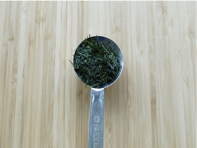 ひらの園 掛川茶 単一農家 茶葉の量