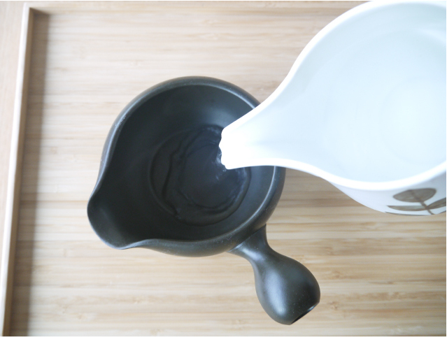 お茶の淹れ方 湯冷まし2