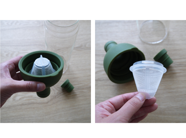 フィルターインボトル 茶こし