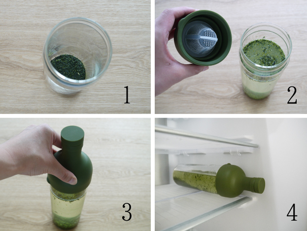 フィルターインボトル 作り方