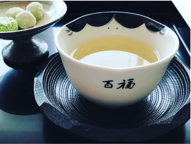 お福茶碗