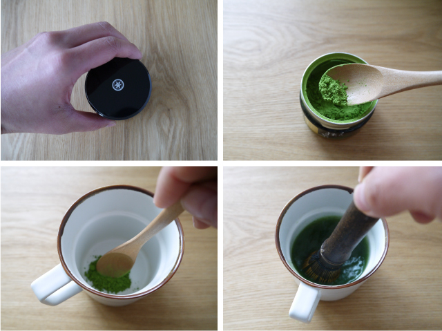 抹茶星授 マグカップ作り方