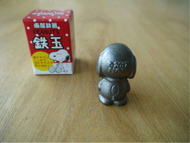 お湯をまろやかに 南部鉄玉 スヌーピー