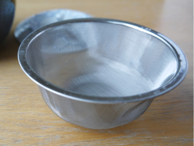 急須　有田焼　かご網　アミ