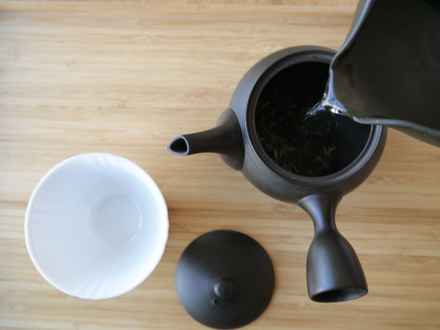 八女 茎茶 上白折 お茶の入れ方
